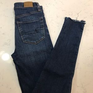 American Eagle super high rise jegging